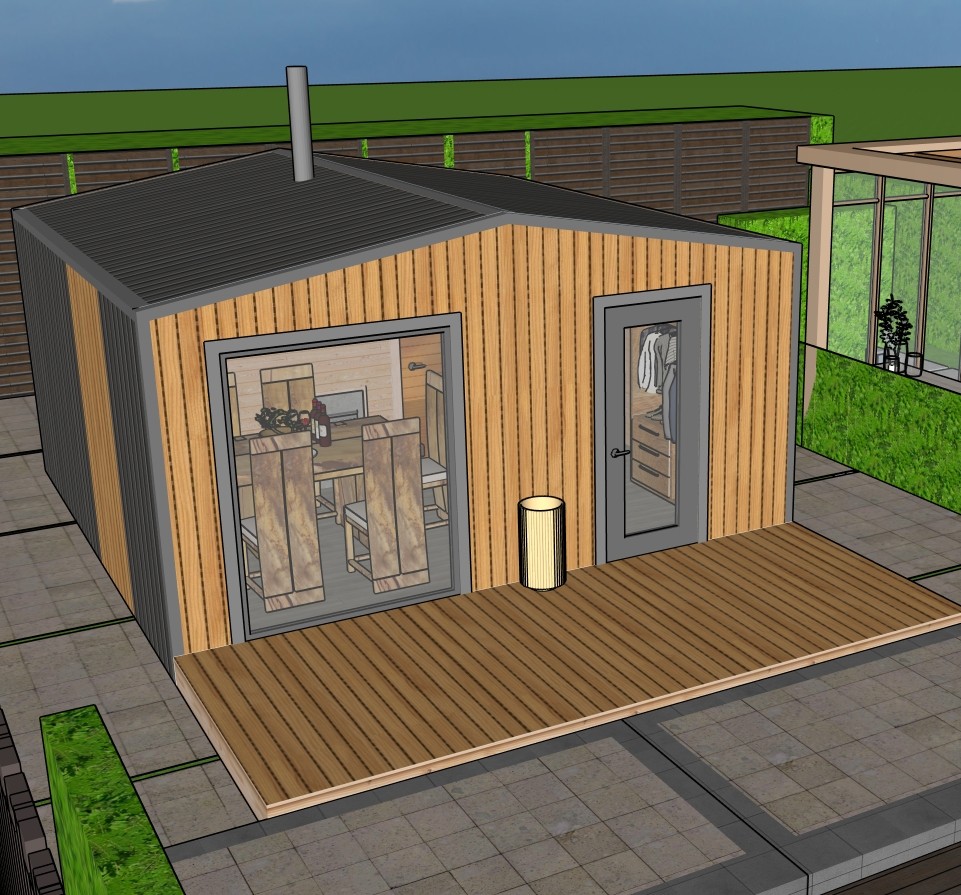 Модульная баня «Оникс»