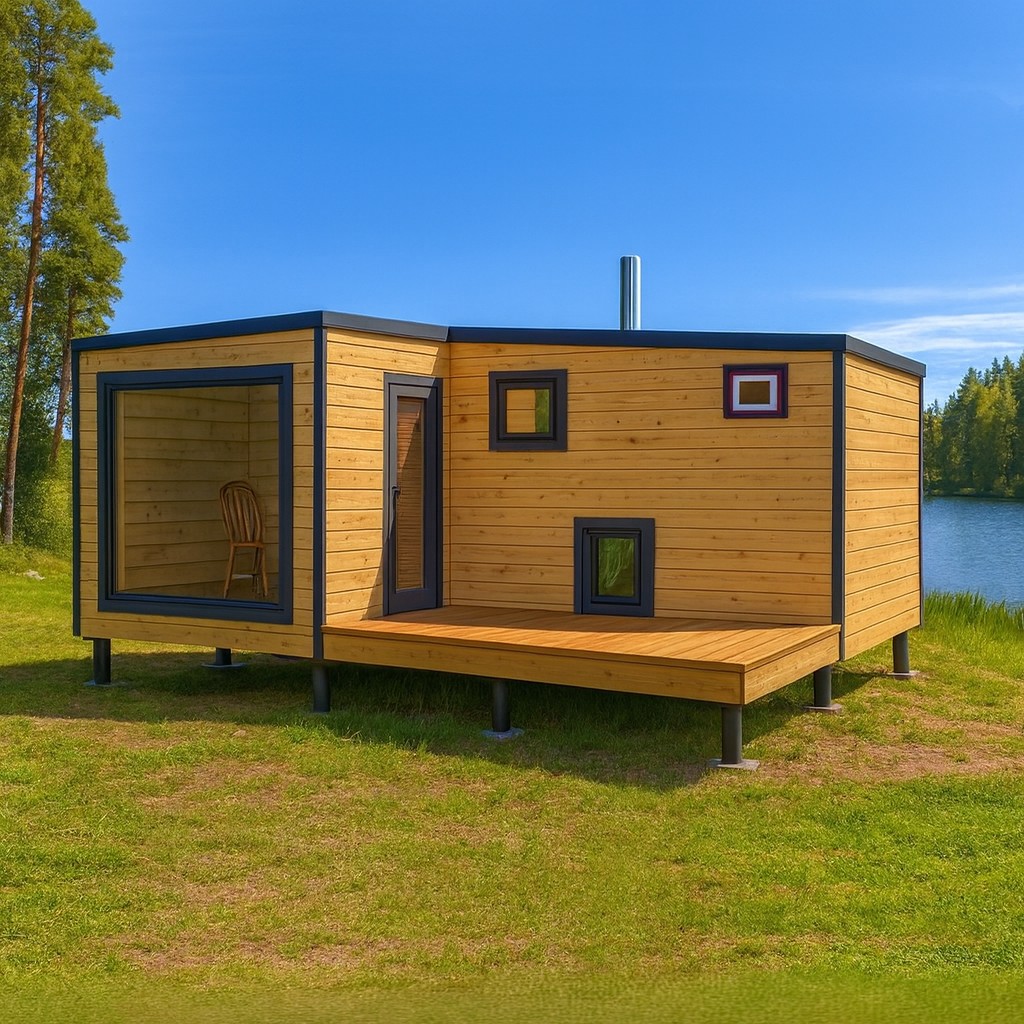 Модульная баня «Скандинавия ULTRA»