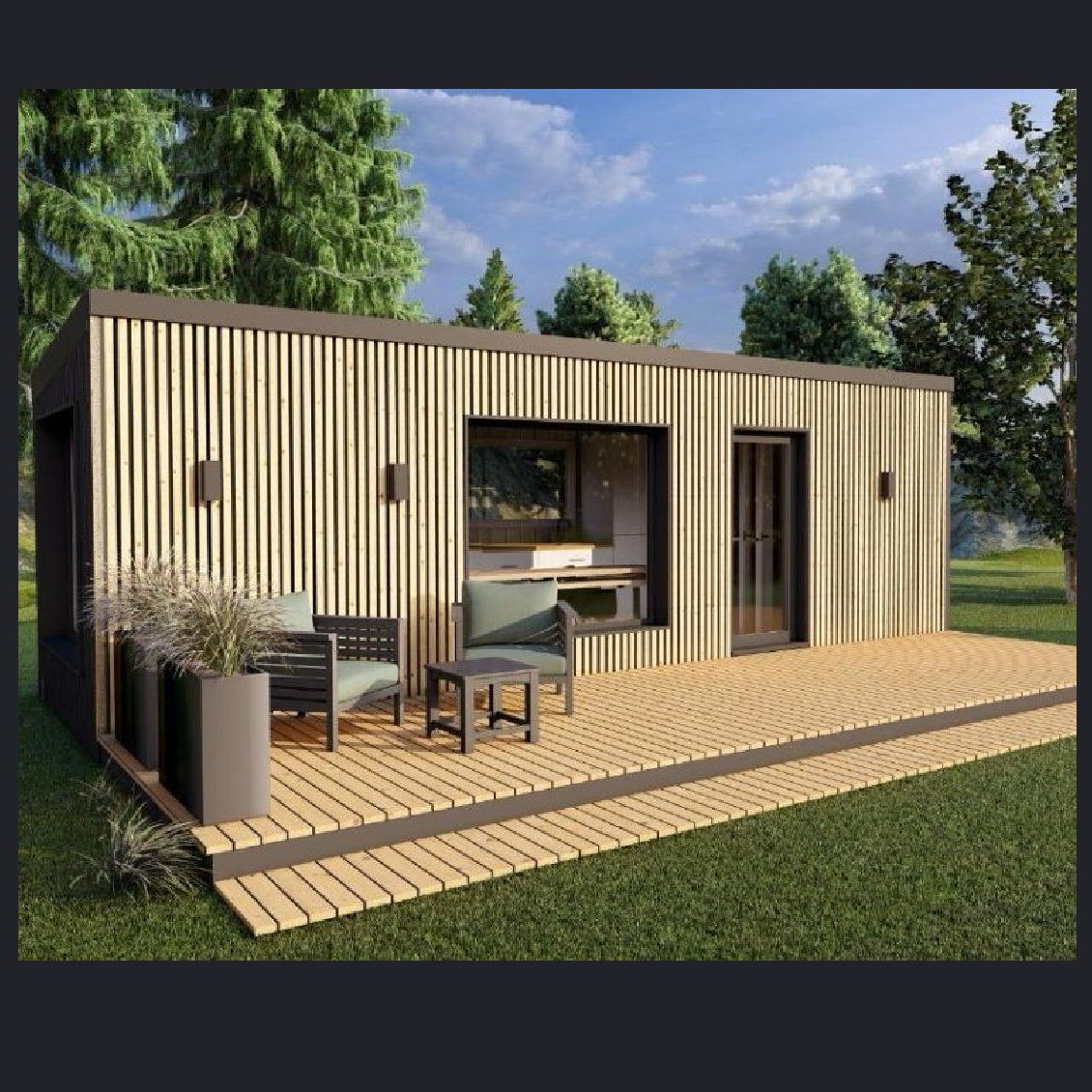 Модульный дом «Глэмп Премиум»