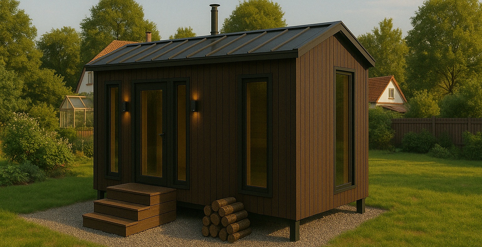 Закажите индивидуальный проект модульной бани «БАРН»