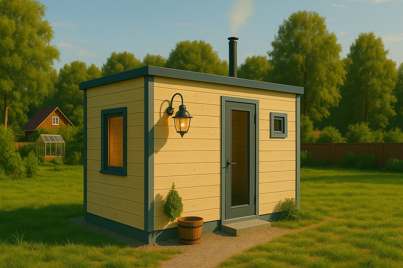 Закажите индивидуальный проект модульной бани «СКАНДИНАВИЯ LIGHT»