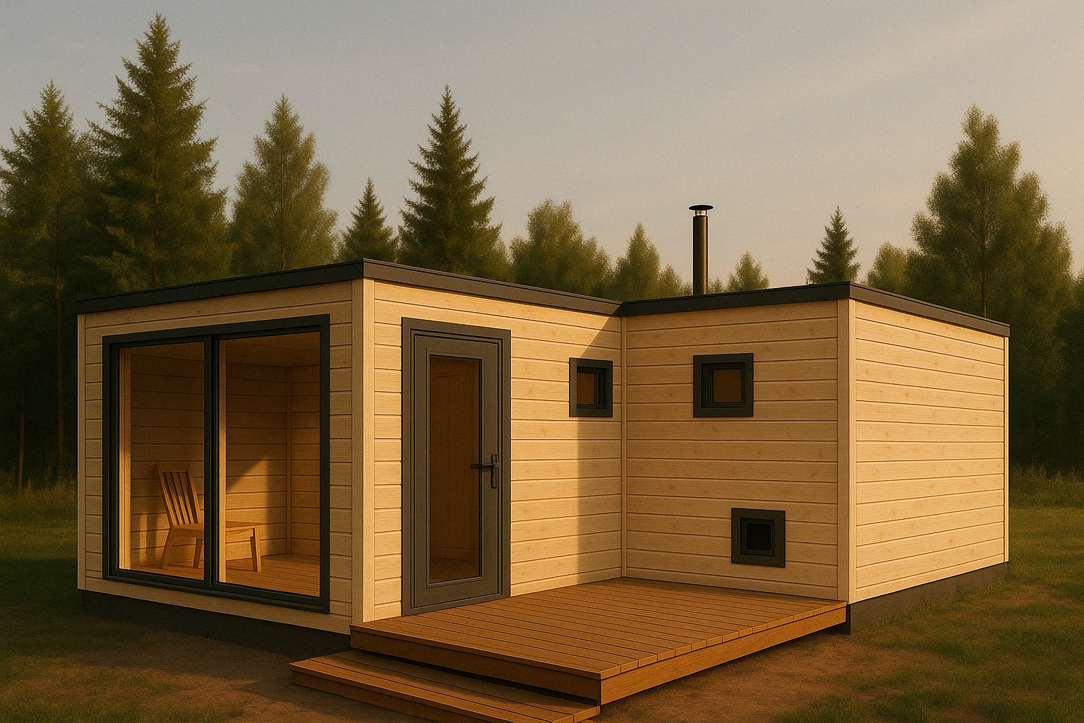 В «РУБАНОФ» — новый сезон, новые модели модульных бань!