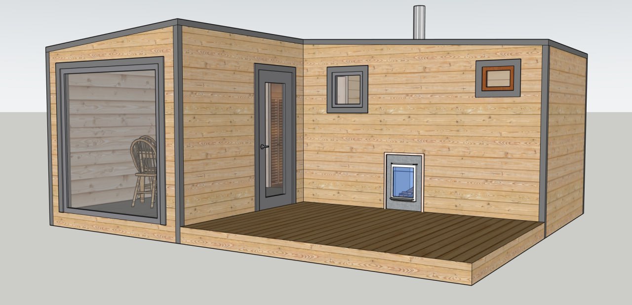 Модульная баня «Скандинавия ULTRA»