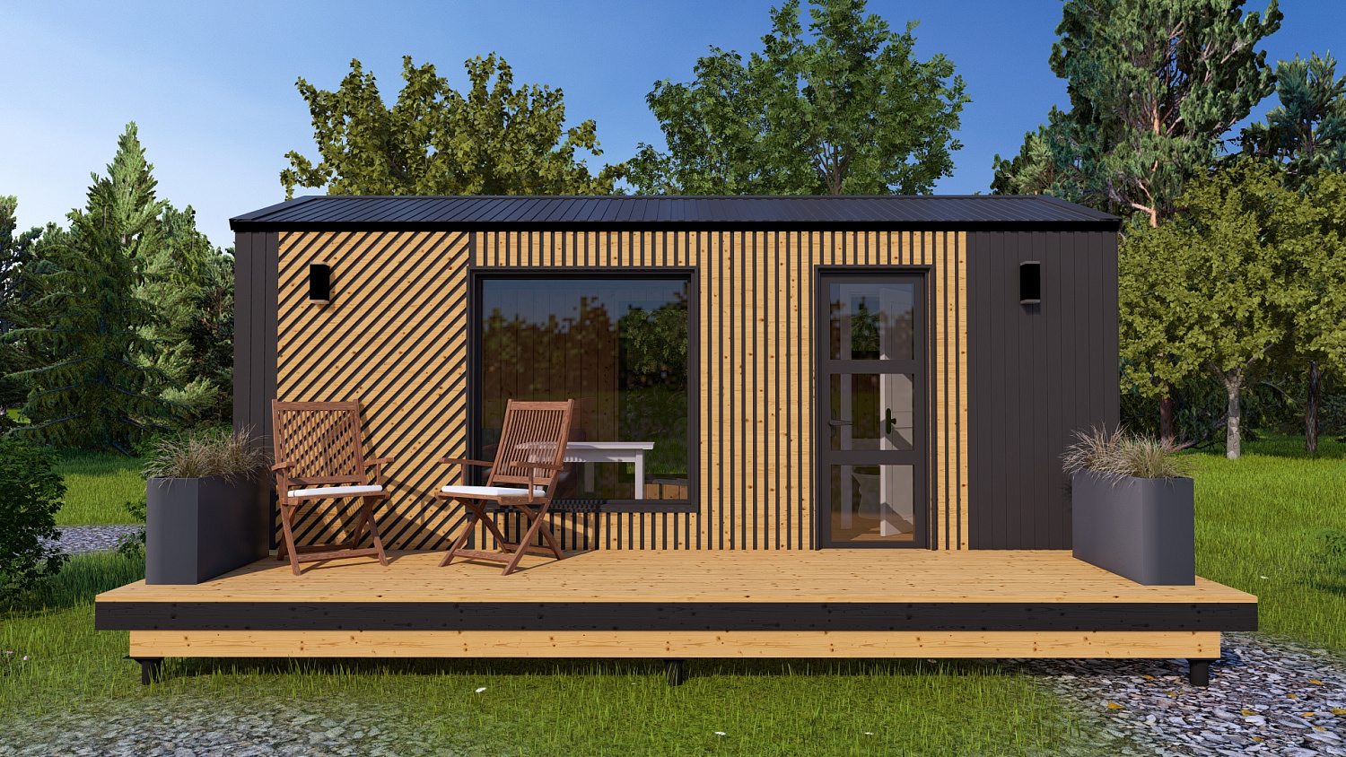 Модульный дом «Глэмп - 15»