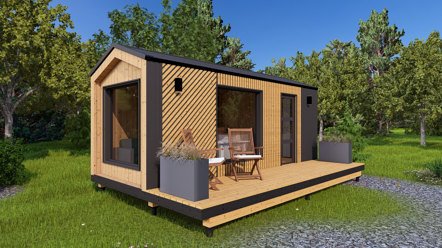 Модульный дом «Глэмп - 15»