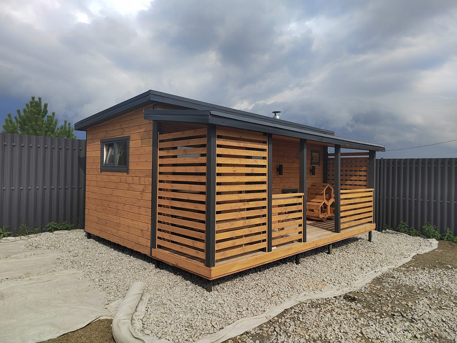 Модульная баня «Скандинавия»