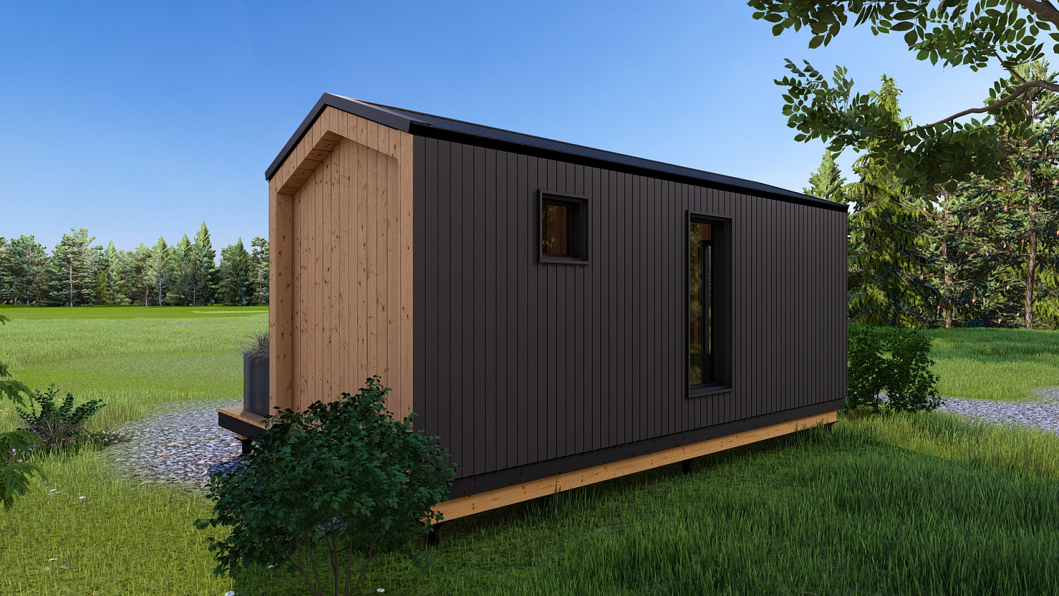 Модульный дом «Глэмп - 15»